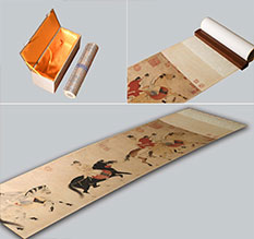 省直辖县馆藏书画复制博物馆书画复制服务