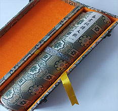 省直辖县书画装裱案例